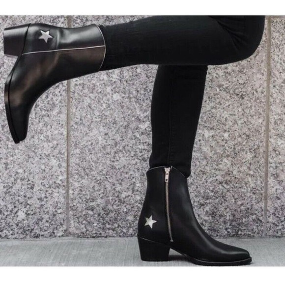 Thursday Boot Sedona Country Black Boots Womens Sz 7 / 37.5 Leather Bootie NEW - Picture 7 of 8